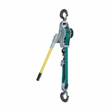Cm Little Mule Lineman'S Strap Hoist, Lightweight, Series 300A, 1500lb Single Line, 3000lb Double, 04141W 04141W